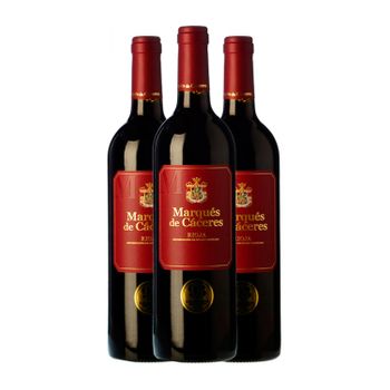 Marqués De Cáceres Vino Tinto Rioja Crianza Botella Magnum 1,5 L 13% Vol. (caja De 3 Unidades)