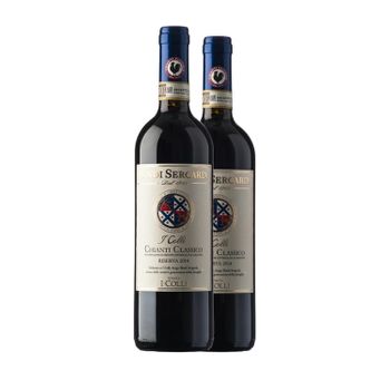 Bindi Sergardi Vino Tinto I Colli Chianti Reserva 75 Cl 14% Vol. (pack De 2 Unidades)