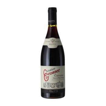 Brotte Vino Tinto Création Grosset Cru Cairanne Rouge Crianza 75 Cl 14% Vol.