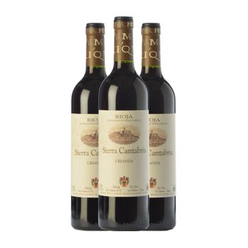 Sierra Cantabria Vino Tinto Rioja Crianza Botella Magnum 1,5 L 14% Vol. (pack De 3 Unidades)