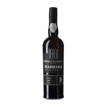 Henriques & Henriques Vino Generoso Finest Dry Madeira 5 Años Botella Medium 50 Cl 19% Vol.