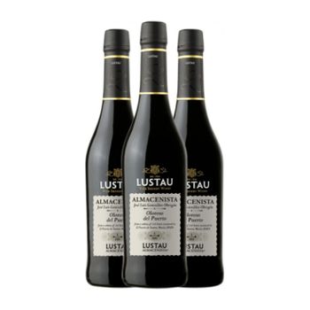 Lustau Vino Generoso Almacenista José Luis González Obregón Oloroso Del Puerto Jerez-xérès-sherry Botella Medium 50 Cl 20% Vol. (pack De 3 Unidades)