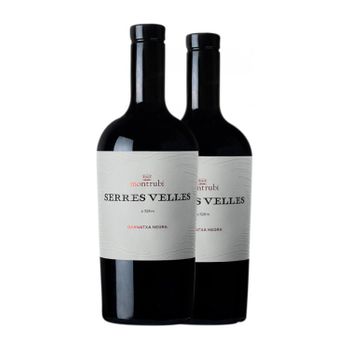 Mont-rubí Vino Tinto Serres Velles Penedès 75 Cl 13% Vol. (pack De 2 Unidades)