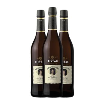 Lustau Vino Generoso Emperatriz Eugenia Oloroso Jerez-xérès-sherry Botella Medium 50 Cl 20% Vol. (pack De 3 Unidades)