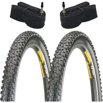 2 Cubiertas Kenda Bicicleta Mtb 29x2.10 + 2 Cámaras De Aire De 29” Fv