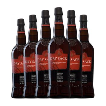 Williams & Humbert Vino Generoso Dry Sack Jerez-xérès-sherry 75 Cl 14% Vol. (pack De 6 Unidades)