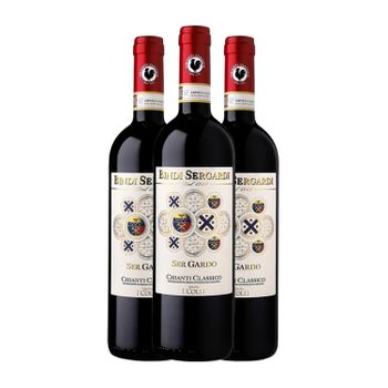 Bindi Sergardi Vino Tinto I Colli Ser Gardo Chianti 75 Cl 13.5% Vol. (pack De 3 Unidades)