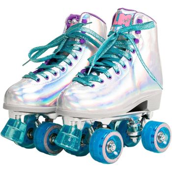 Patines Bota Roller 4 Ruedas, Rosa (6966) con Ofertas en Carrefour