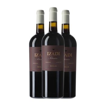 Izadi Vino Tinto Selección Rioja Reserva 75 Cl 14% Vol. (pack De 3 Unidades)