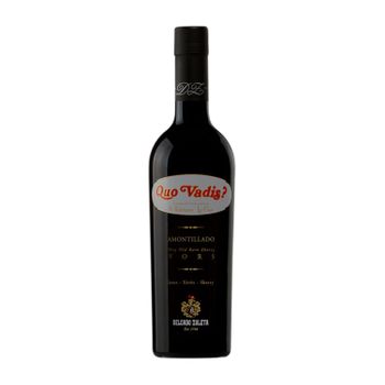 Delgado Zuleta Vino Generoso Quo Vadis V.o.r.s. Amontillado Jerez-xérès-sherry Botella Medium 50 Cl 20% Vol.