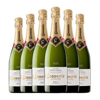 Codorníu Cuvée Original Ecológico Brut Cava 75 Cl 11.5% Vol. (pack De 6 Unidades)