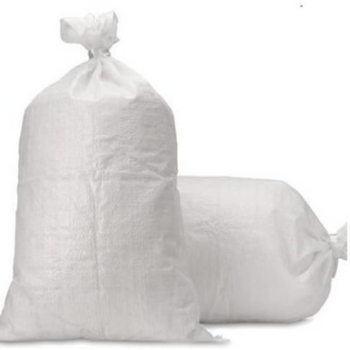 Saco Para Obra, Pack De 10 Uds, 60x100 Cm, Resistente, Impermeable, Para Recogida De Escombros, Hojas, Arena, Blanco, Keroppa