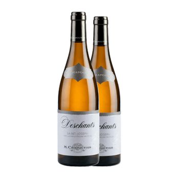 Michel Chapoutier Vino Blanco Deschants Blanc Saint-joseph Crianza 75 Cl 13.5% Vol. (pack De 2 Unidades)