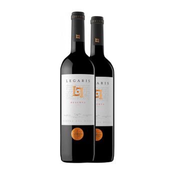 Legaris Vino Tinto Ribera Reserva 75 Cl 15% Vol. (caja De 2 Unidades)