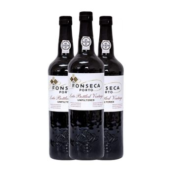 Fonseca Port Vino Generoso Late Bottled Vintage L.b.v. Unfiltered Porto 75 Cl 20% Vol. (pack De 3 Unidades)