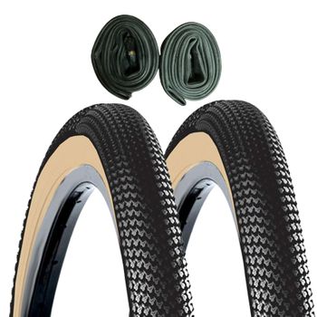 Cubiertas Mtb 26x1.95 + 2 Cámaras De Aire De 26 Con Válvula Av  (gorda/moto) con Ofertas en Carrefour