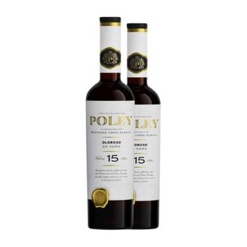 Toro Albalá Vino Dulce Poley Oloroso En Rama Solera Montilla-moriles 15 Años Botella Medium 50 Cl 17.5% Vol. (caja De 2 Unidades)