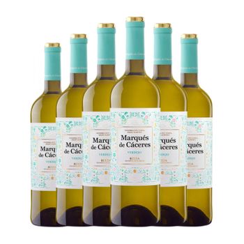 Marqués De Cáceres Vino Blanco Rueda 75 Cl 13.5% Vol. (pack De 6 Unidades)