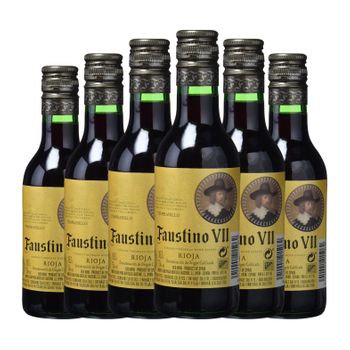 Faustino Vino Rosado Vii Rioja Joven Botellín 18 Cl 13% Vol. (pack De 6 Unidades)