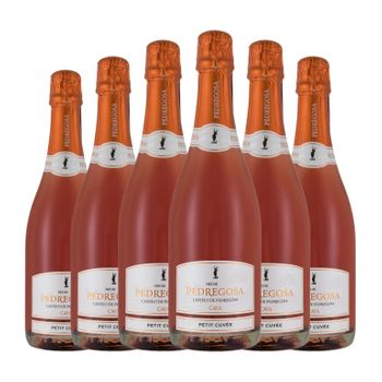 Pedregosa Petit Cuvée Brut Nature Cava Joven 75 Cl 11.5% Vol. (pack De 6 Unidades)