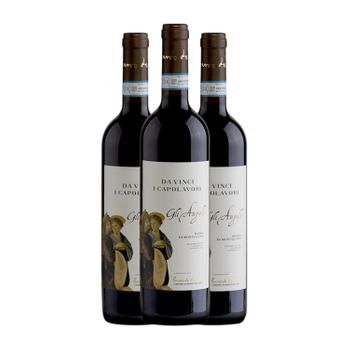 Leonardo Da Vinci Vino Tinto Rosso 75 Cl 14% Vol. (pack De 3 Unidades)