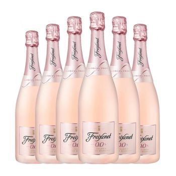 Freixenet Espumoso Rosado 0,0 Rosé 75 Cl (pack De 6 Unidades)