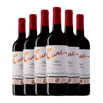 Norte De España - Cvne Vino Tinto Cune Rioja Crianza 75 Cl 13.5% Vol. (pack De 6 Unidades)