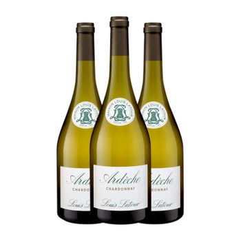 Louis Latour Vino Blanco Ardèche Bourgogne 75 Cl 13% Vol. (pack De 3 Unidades)