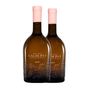 Château Galoupet Vino Rosado Nomade Côtes 75 Cl 13.5% Vol. (pack De 2 Unidades)