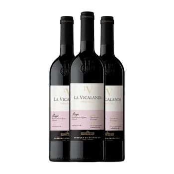 Bodegas Bilbaínas Vino Tinto La Vicalanda Viñas Viejas Rioja 75 Cl 14% Vol. (pack De 3 Unidades)