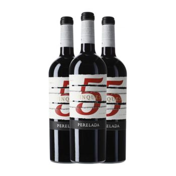 Perelada Vino Tinto 5 Fincas Empordà Reserva 75 Cl 14.5% Vol. (pack De 3 Unidades)