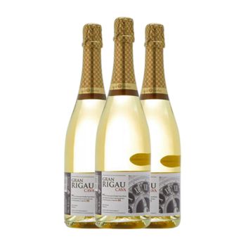 Caves Freixa Rigau Brut De Bruts Brut Cava Gran Reserva 75 Cl 11.5% Vol. (caja De 3 Unidades)