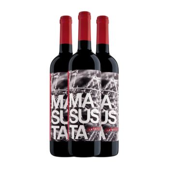 Lmt Luis Moya Vino Tinto Masusta Navarra Crianza 75 Cl 14.5% Vol. (pack De 3 Unidades)