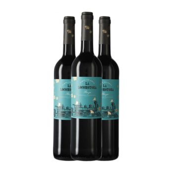 Uvas Felices Vino Tinto La Locomotora Rioja Crianza 75 Cl 13% Vol. (caja De 3 Unidades)