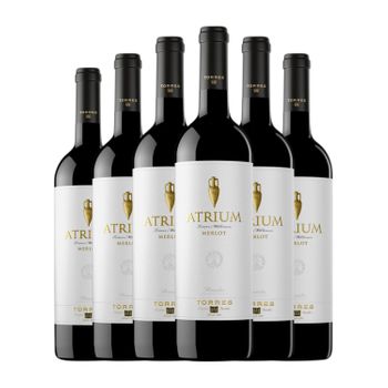 Torres Vino Tinto Atrium Penedès Joven 75 Cl 14% Vol. (pack De 6 Unidades)