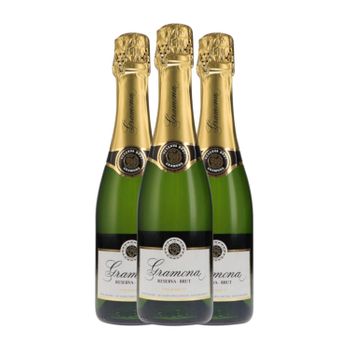 Gramona Brut Cava Reserva Media Botella 37 Cl 12% Vol. (pack De 3 Unidades)