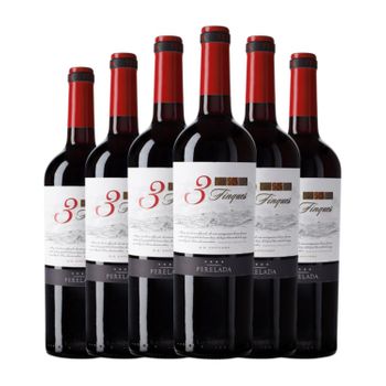 Perelada Vino Tinto 3 Finques Empordà 75 Cl 14.5% Vol. (pack De 6 Unidades)