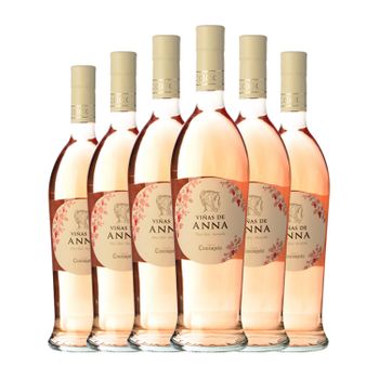 Codorníu Vino Rosado Viñas De Anna Flor De Rosa Catalunya 75 Cl 12.5% Vol. (pack De 6 Unidades)