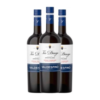 Valdespino Vino Generoso Amontillado Tío Diego Jerez-xérès-sherry 75 Cl 13% Vol. (pack De 3 Unidades)