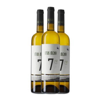 Itsasmendi Vino Blanco Txakoli Nº 7 Bizkaiko 75 Cl 14.5% Vol. (caja De 3 Unidades)