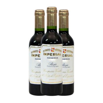 Norte De España - Cvne Vino Tinto Imperial Rioja Reserva Media Botella 37 Cl 14% Vol. (caja De 3 Unidades)