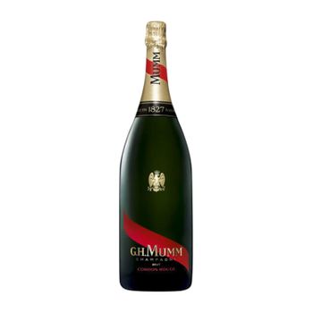 G.h. Mumm Cordon Rouge Brut Champagne Gran Reserva Botella Jéroboam-doble Mágnum 3 L 12% Vol.