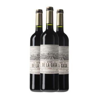 Uvas Felices Vino Tinto Detrás De La Casa Yecla 75 Cl 14.5% Vol. (pack De 3 Unidades)