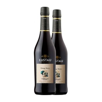 Lustau Vino Generoso Vintage Sherry Limited Edition Jerez-xérès-sherry Botella Medium 50 Cl 18.5% Vol. (pack De 2 Unidades)