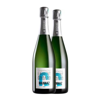 Laurent Godard Mannaz Champagne 75 Cl 12% Vol. (caja De 2 Unidades)