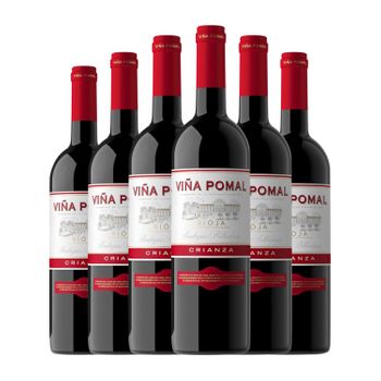 Bodegas Bilbaínas Vino Tinto Viña Pomal Centenario Rioja Crianza 75 Cl 14% Vol. (pack De 6 Unidades)