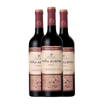 Bodegas Riojanas Vino Tinto Viña Albina Selección Rioja Reserva 75 Cl 13.5% Vol. (pack De 3 Unidades)