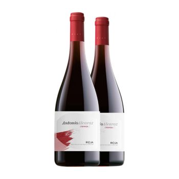 Antonio Alcaraz Vino Tinto Rioja Crianza 75 Cl 14% Vol. (caja De 2 Unidades)