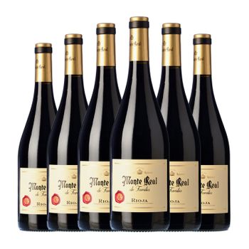 Bodegas Riojanas Vino Tinto Monte Real Familia Rioja Reserva 75 Cl 14% Vol. (pack De 6 Unidades)