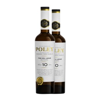 Toro Albalá Vino Generoso Poley Fino Del Lagar En Rama Solera Montilla-moriles Crianza 10 Años Botella Medium 50 Cl 14.5% Vol. (pack De 2 Unidades)